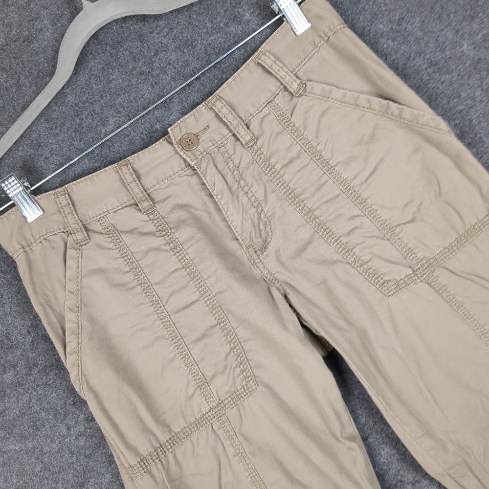 Women's Casual Cargo Pants - Beige